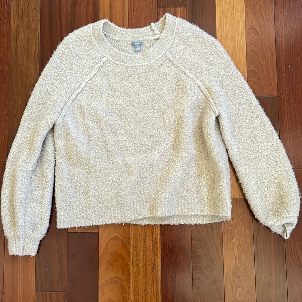 Aerie Teddy Bear Sweater, Small